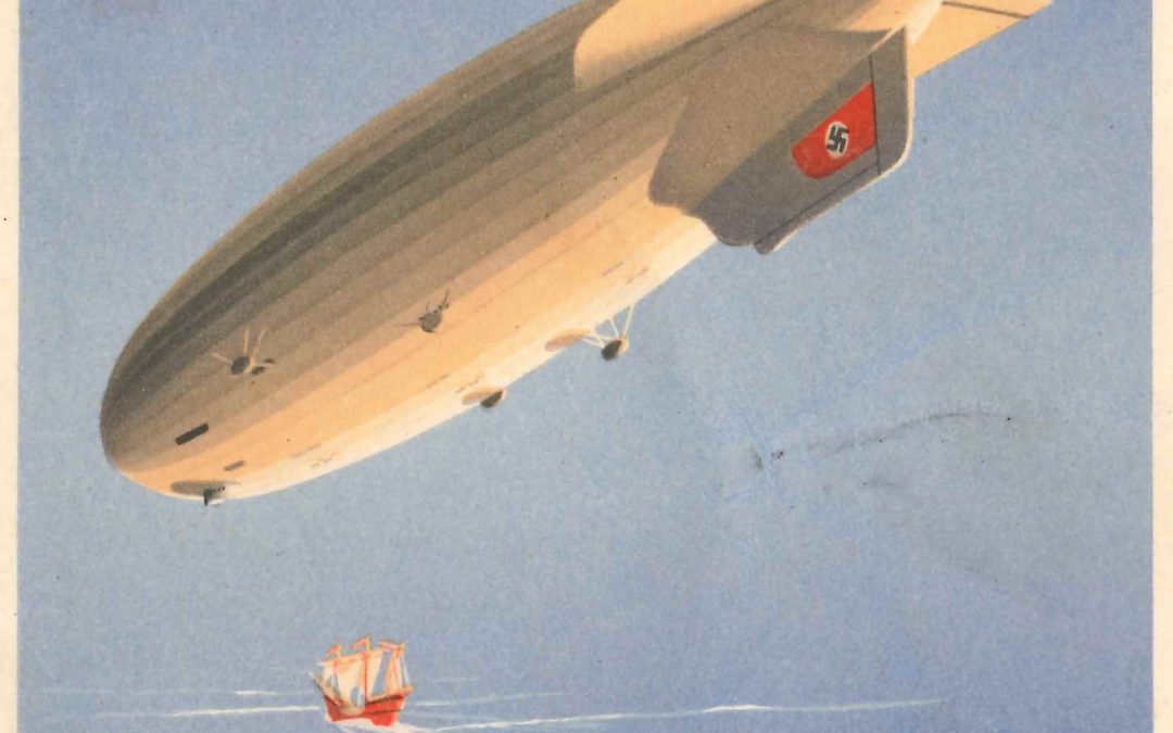 85 let od legendárního letu Petra Šlechty vzducholodí Hindenburg
