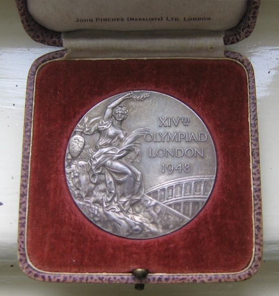 Zlatá olympijská medaile London 1948