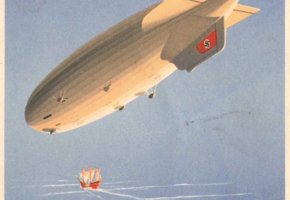 85 let od legendárního letu Petra Šlechty vzducholodí Hindenburg