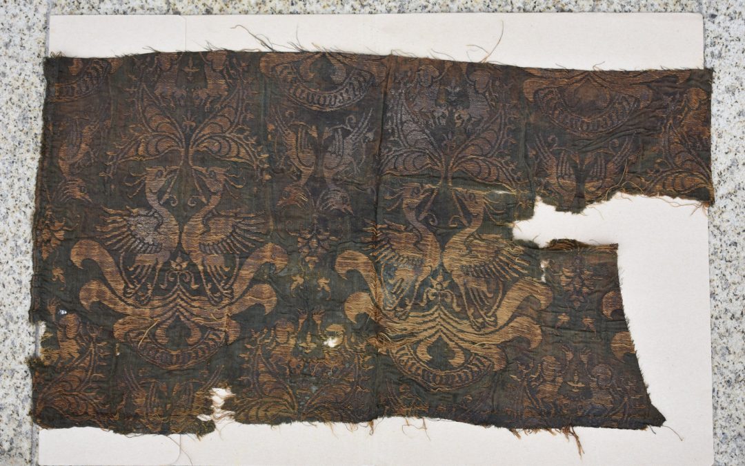 Torzo pohřebního roucha krále Jiřího z Poděbrad ve sbírkách muzea